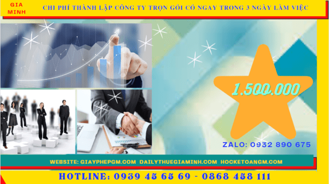 Bảng giá thành lập công ty trọn gói chỉ với 399.000đ tại Kon Tum