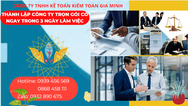 Thành lập công ty trọn gói tại Bình Thuận có ngay trong 3 ngày làm việc
