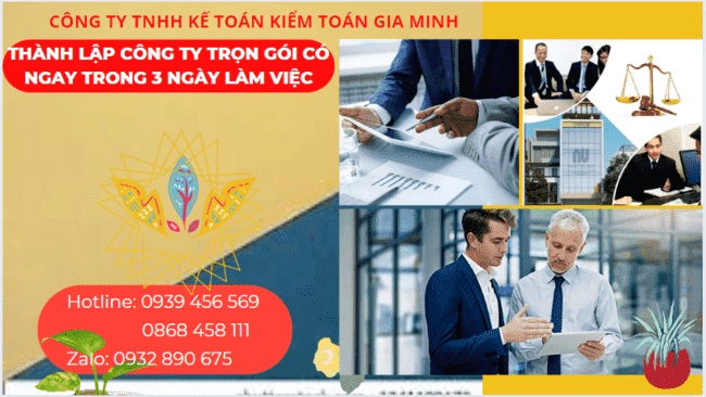 Thành lập công ty trọn gói tại Ninh Thuận có ngay trong 3 ngày làm việc