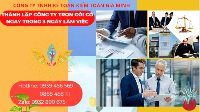 Thành lập công ty trọn gói tại Quảng Nam có ngay trong 3 ngày làm việc