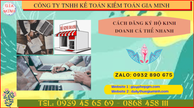 Cách đăng ký hộ kinh doanh cá thể nhanh tại Thành phố Hà Nội 7 Hướng dẫn thủ tục thành lập hộ kinh doanh cá thể mới nhất tại Thành Phố Hà Nội