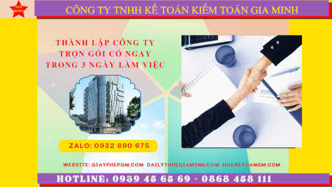 Dịch vụ tư vấn thành lập công ty trọn gói tại Quảng Bình
