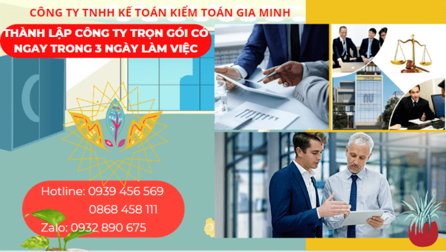 THÀNH LẬP CÔNG TY TRỌN GÓI TẠI THANH HÓA CÓ NGAY TRONG 3 NGÀY LÀM VIỆC 6 Thành lập công ty trọn gói tại Thanh Hóa có ngay trong 3 ngày làm việc