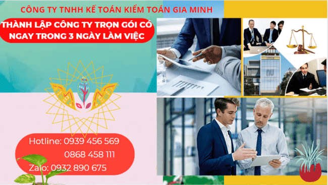 Thành lập công ty tại Thừa Thiên Huế có ngay trong 3 ngày làm việc