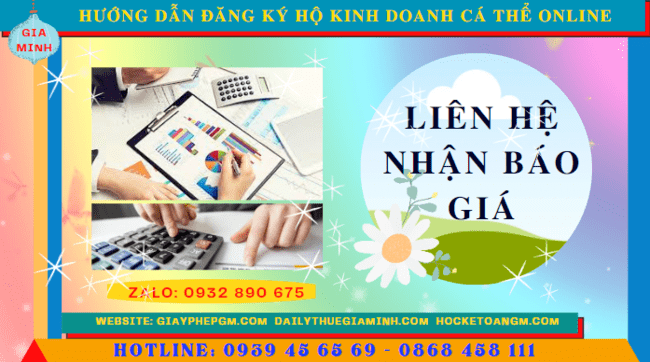 HƯỚNG DẪN ĐĂNG KÝ HỘ KINH DOANH CÁ THỂ ONLINE TẠI THÀNH PHỐ THỦ ĐỨC 5 Chi phí dịch vụ đăng ký hộ kinh doanh online tại Thành Phố Thủ Đức - TPHCM