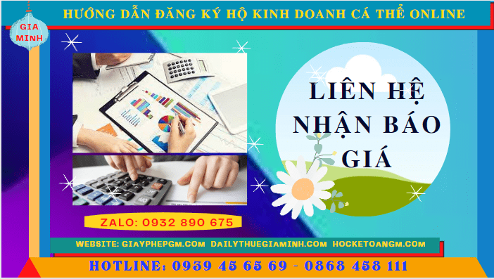 HƯỚNG DẪN ĐĂNG KÝ HỘ KINH DOANH CÁ THỂ ONLINE TẠI THÀNH PHỐ HẢI PHÒNG 5 Chi phí dịch vụ đăng ký hộ kinh doanh online tại thành phố Hải Phòng