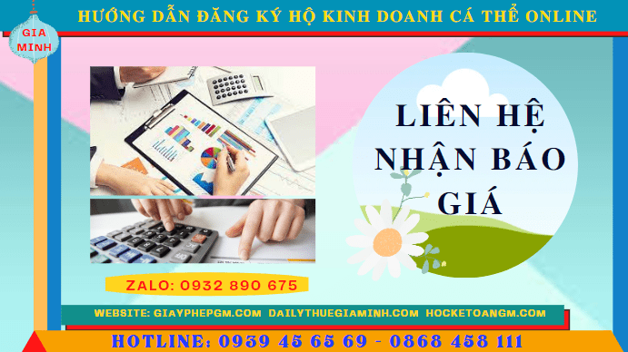Hướng dẫn đăng ký hộ kinh doanh cá thể online tại quảng trị 5 Chi phí hướng dẫn đăng ký hộ kinh doanh cá thể online tại Quảng Trị