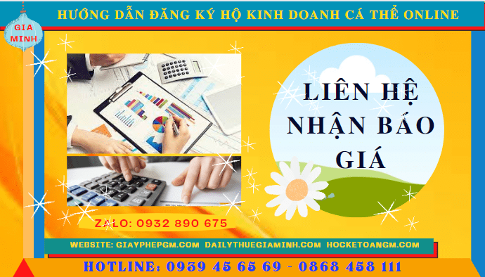 Hướng dẫn đăng ký hộ kinh doanh cá thể online tại thành phố huế 5 Chi phí hướng dẫn đăng ký hộ kinh doanh cá thể online tại Thành Phố Huế