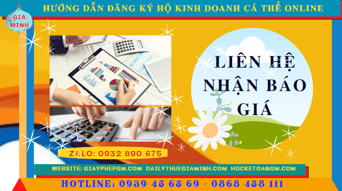 Chi phí hướng dẫn đăng ký hộ kinh doanh cá thể online tại Bắc Giang