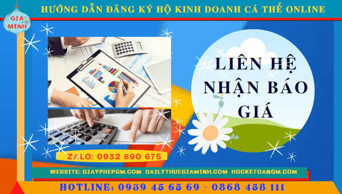 Chi phí hướng dẫn đăng ký hộ kinh doanh cá thể online tại Hà Giang