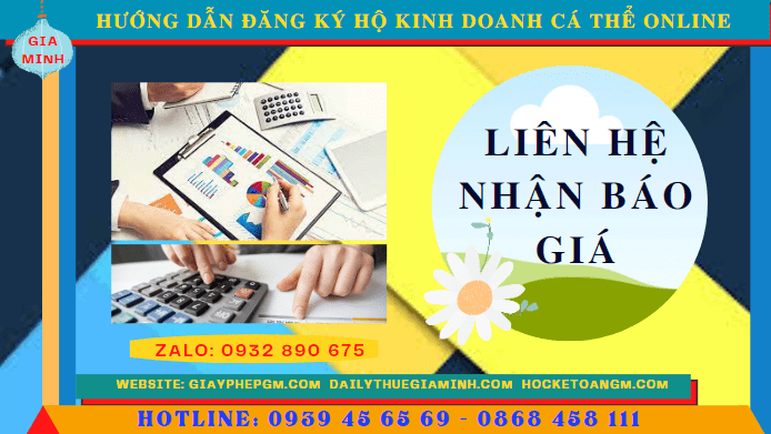 HƯỚNG DẪN ĐĂNG KÝ HỘ KINH DOANH CÁ THỂ ONLINE TẠI QUẢNG NINH 5 Chi phí hướng dẫn đăng ký hộ kinh doanh cá thể online tại Quảng Ninh