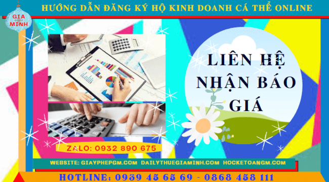 Chi phí hướng dẫn đăng ký hộ kinh doanh cá thể online tại Điện Biên