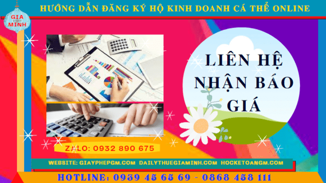 Chi phí hướng dẫn đăng ký hộ kinh doanh cá thể online tại Lai Châu