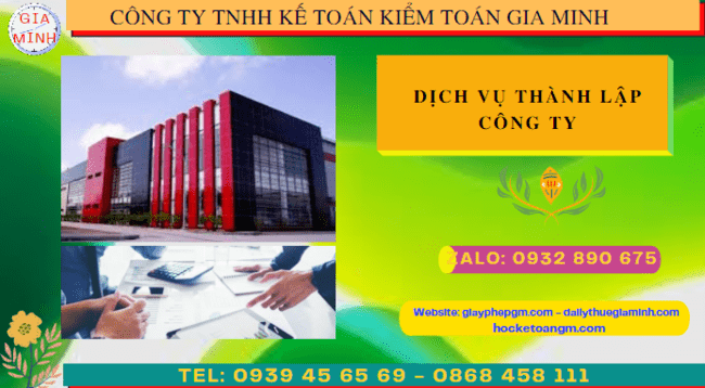 Dịch vụ thành lập công ty thành phố thủ đức chỉ 1.000.000 đồng 7 Thực hiện thủ tục thành lập công ty giá rẻ chỉ 1.000.000 tại Thành Phố Thủ Đức - TPHCM