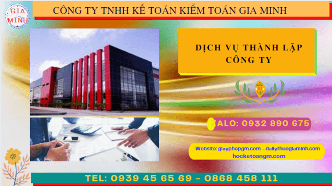 Dịch vụ thành lập công ty đồng nai chỉ 1.000.000 đồng 4 Thực hiện thủ tục thành lập công ty giá rẻ chỉ 1.000.000 tại Đồng Nai