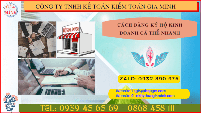 Hướng dẫn thủ tục thành lập hộ kinh doanh cá thể mới nhất tại Thành Phố Hồ Chí Minh