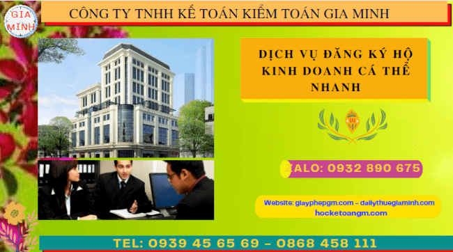 Dịch vụ đăng ký thành lập hộ kinh doanh trọn gói tại Bến Tre