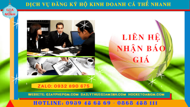 Chi phí đăng ký thành lập hộ kinh doanh trọn gói tại Bến Tre