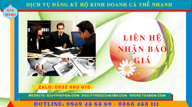 Chi phí đăng ký thành lập hộ kinh doanh trọn gói tại Đồng Tháp