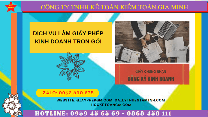 Dịch vụ làm giấy phép kinh doanh trọn gói tại điện biên 4 Dịch vụ đăng ký làm giấy phép kinh doanh trong 3 ngày tại Điện Biên