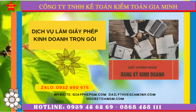 Dịch vụ đăng ký làm giấy phép kinh doanh trong 3 ngày tại Tuyên Quang