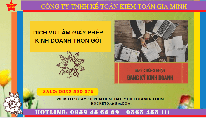 Dịch vụ đăng ký làm giấy phép kinh doanh trong 3 ngày tại Hậu Giang
