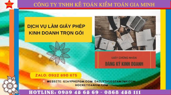Dịch vụ đăng ký làm giấy phép kinh doanh trong 3 ngày tại Quảng Nam