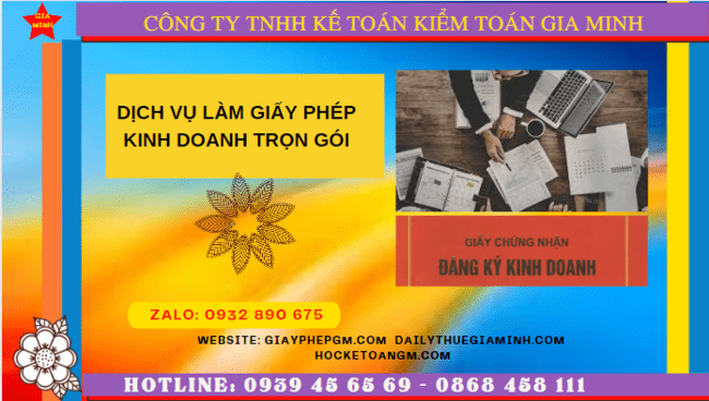Dịch vụ làm giấy phép kinh doanh trọn gói tại Yên Bái