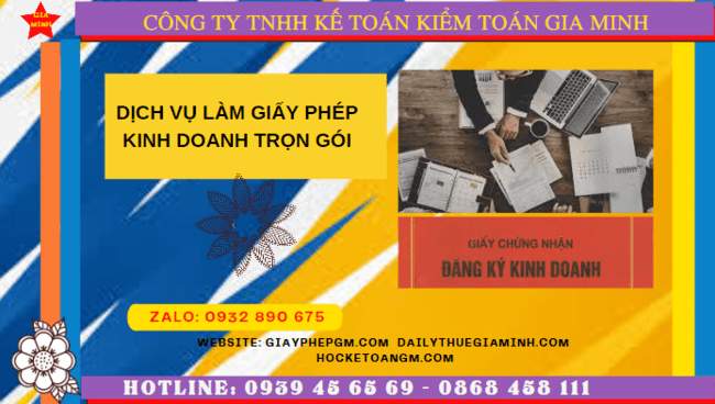 Dịch vụ làm giấy phép kinh doanh trọn gói tại Quận Thanh Khê