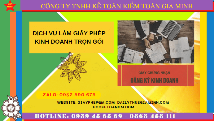Dịch vụ đăng ký giấy phép Hộ kinh doanh cá thể - 1.200.000đ tại Quận Gò Vấp- TPHCM