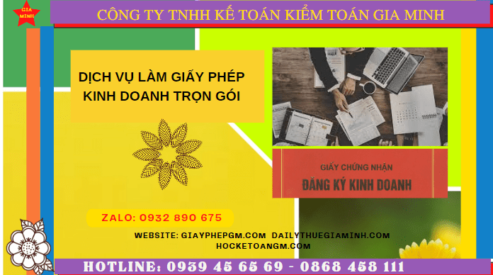 Dịch vụ làm giấy phép kinh doanh trọn gói tại Sóc Trăng