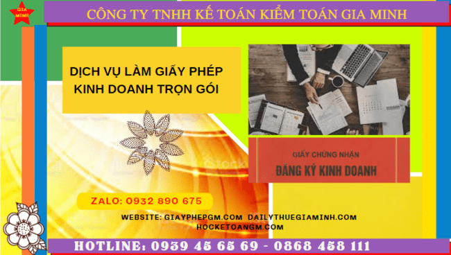 Dịch vụ đăng ký giấy phép Hộ kinh doanh cá thể - 1.200.000đ tại Quận Bình Tân - TPHCM