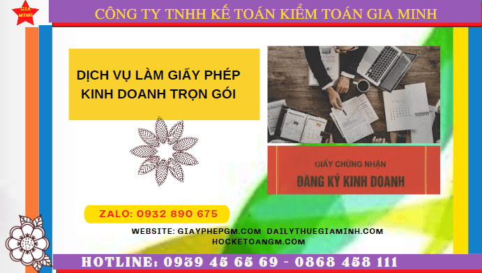 Dịch vụ làm giấy phép kinh doanh trọn gói tại Hà Tĩnh