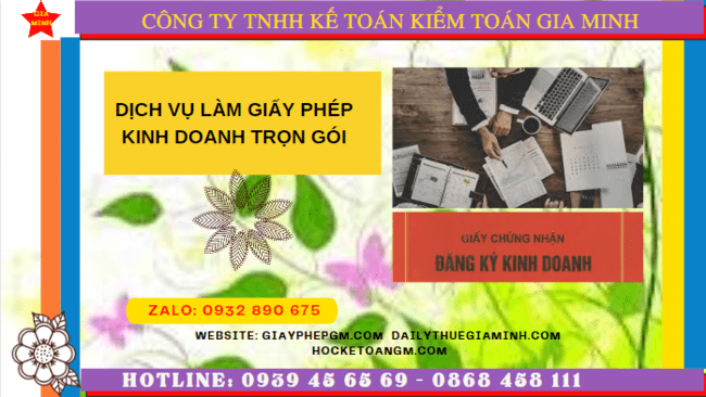 Dịch vụ làm giấy phép kinh doanh trọn gói tại bình định 6 Dịch vụ làm giấy phép kinh doanh trọn gói tại Bình Định