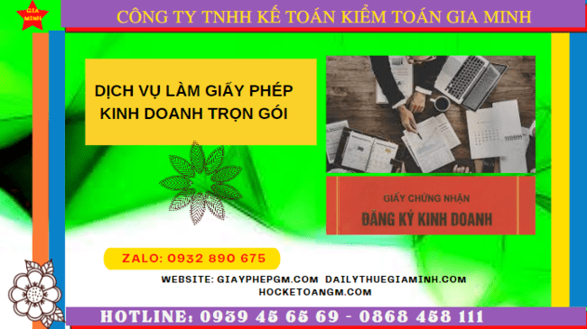 Dịch Vụ Làm Giấy Phép Kinh Doanh Trọn Gói Tại Vĩnh Long – Nhanh Chóng, Đúng Luật 5 Dịch vụ đăng ký làm giấy phép kinh doanh trong 3 ngày tại Vĩnh Long