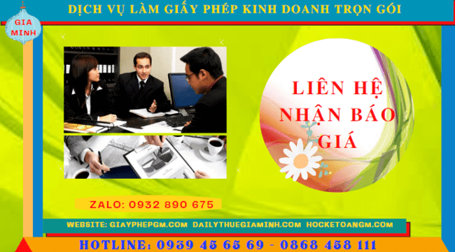 Chi phí dịch vụ đăng ký giấy phép kinh doanh tại Sóc Trăng