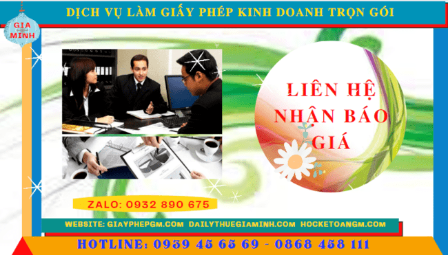 Chi phí dịch vụ đăng ký giấy phép kinh doanh tại Long An