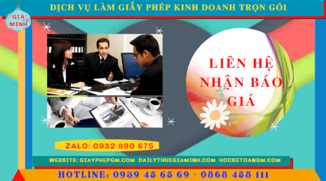 Chi phí dịch vụ đăng ký giấy phép kinh doanh tại Quận Thanh Khê