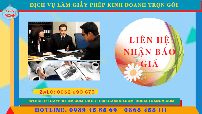 Chi phí dịch vụ đăng ký giấy phép kinh doanh tại Vũng Tàu