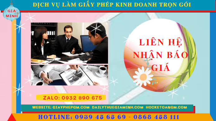 Chi phí dịch vụ đăng ký giấy phép kinh doanh tại Ninh Thuận