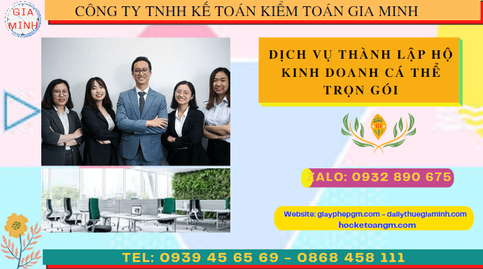 Dịch vụ thành lập hộ kinh doanh cá thể trọn gói tại thành phố phủ lý 6 Dịch vụ làm giấy phép kinh doanh tại Thành phố Phủ Lý