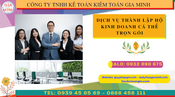 DỊCH VỤ THÀNH LẬP HỘ KINH DOANH CÁ THỂ TRỌN GÓI TẠI QUẬN 3 - TPHCM 6 Dịch vụ làm giấy phép kinh doanh tại Quận 3 - TPHCM