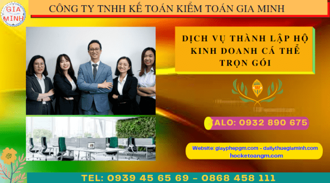 DỊCH VỤ THÀNH LẬP HỘ KINH DOANH CÁ THỂ TRỌN GÓI TẠI QUẬN 3 - TPHCM 4 Dịch vụ làm giấy phép kinh doanh hộ cá thể tại Quận 3 - TPHCM