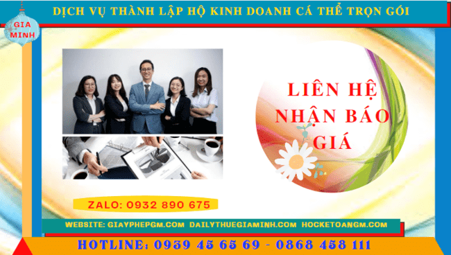 DỊCH VỤ THÀNH LẬP HỘ KINH DOANH CÁ THỂ TRỌN GÓI TẠI HƯNG YÊN 5 Chi phí thành lập hộ kinh doanh trọn gói giá rẻ tại Hưng Yên