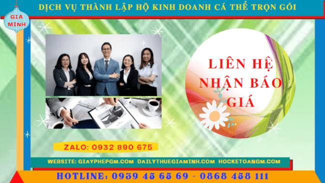 DỊCH VỤ THÀNH LẬP HỘ KINH DOANH CÁ THỂ TRỌN GÓI TẠI QUẬN 5 - TPHCM 5 Chi phí thành lập hộ kinh doanh trọn gói giá rẻ tại Quận 5 - TPHCM