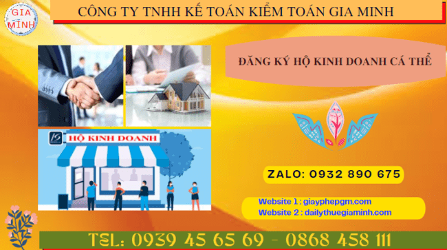 ĐĂNG KÝ HỘ KINH DOANH CÁ THỂ TẠI NAM ĐỊNH 4 Thủ tục đăng ký hộ kinh doanh cá thể tại Nam Định