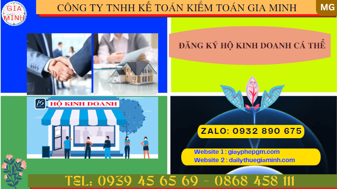 ĐĂNG KÝ HỘ KINH DOANH CÁ THỂ TẠI HẢI DƯƠNG 6 Thủ tục đăng ký hộ kinh doanh cá thể 1.200k siêu nhanh tại Hải Dương