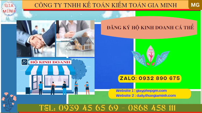 ĐĂNG KÝ HỘ KINH DOANH CÁ THỂ TẠI QUẬN 3 - TPHCM 6 Thủ tục đăng ký hộ kinh doanh cá thể 1.200k siêu nhanh tại Quận 3 - TPHCM