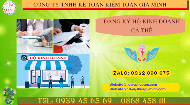 ĐĂNG KÝ HỘ KINH DOANH CÁ THỂ TẠI HÀ NAM 6 Thủ tục đăng ký hộ kinh doanh cá thể 1.200k siêu nhanh tại Hà Nam