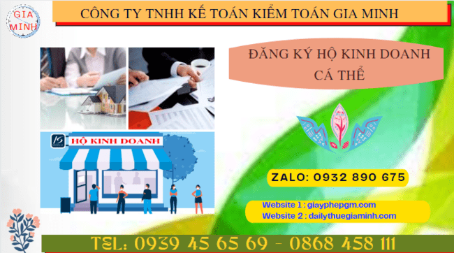ĐĂNG KÝ HỘ KINH DOANH CÁ THỂ TẠI BẮC KẠN 6 Thủ tục đăng ký hộ kinh doanh cá thể 1.200k siêu nhanh tại Bắc Kạn